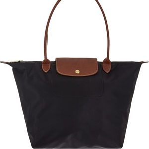 LARGE BLACK LONGCHAMP BAG